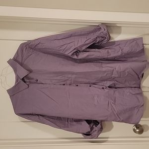 Synrgy 3XL men's long sleeve shirt rollable sleeves